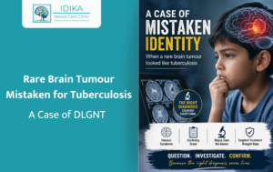 Rare Brain Tumour Mistaken for Tuberculosis: A Case of DLGNT
